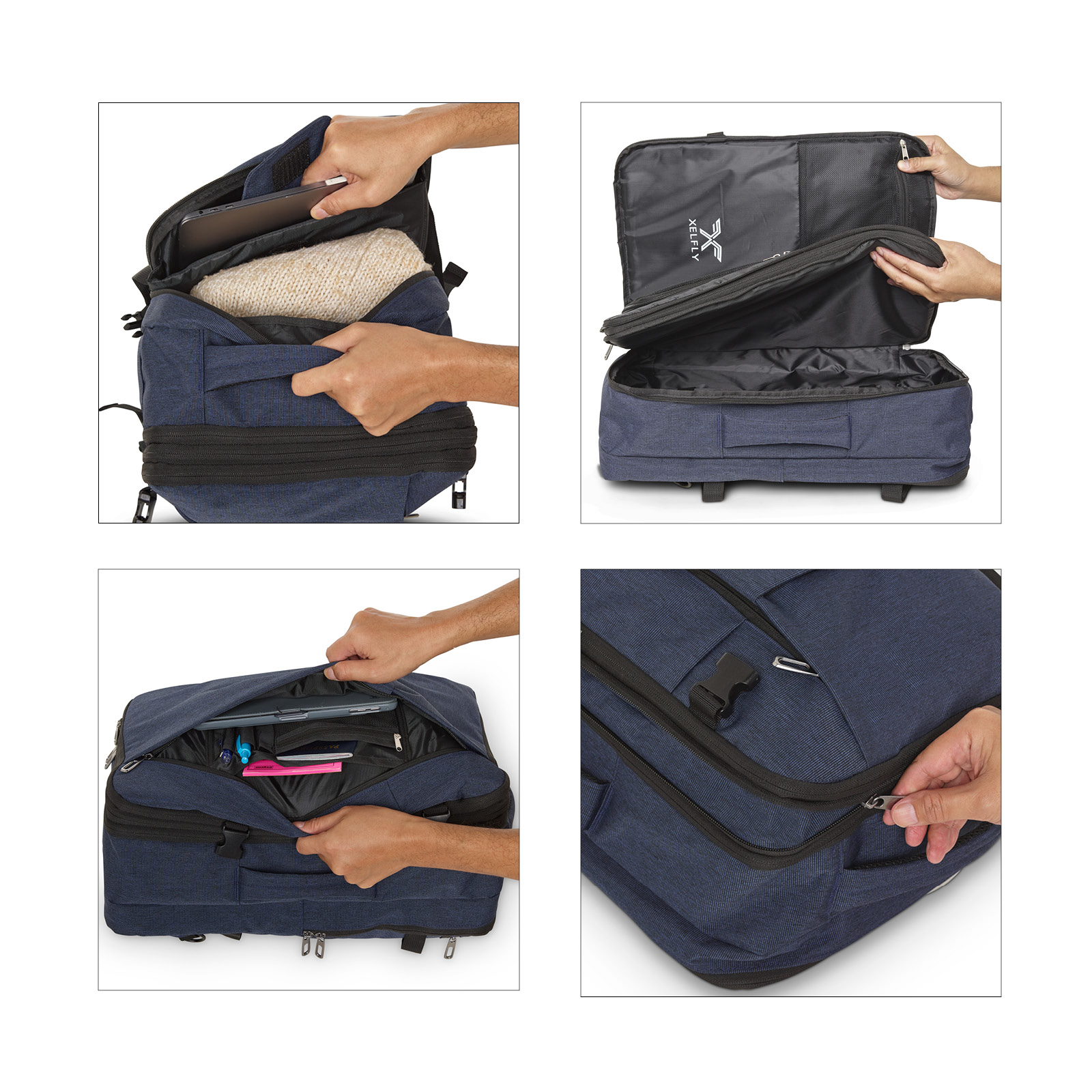 Xelfly - Laptop Travel Backpack